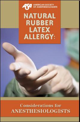 Latex allergy in the operating room